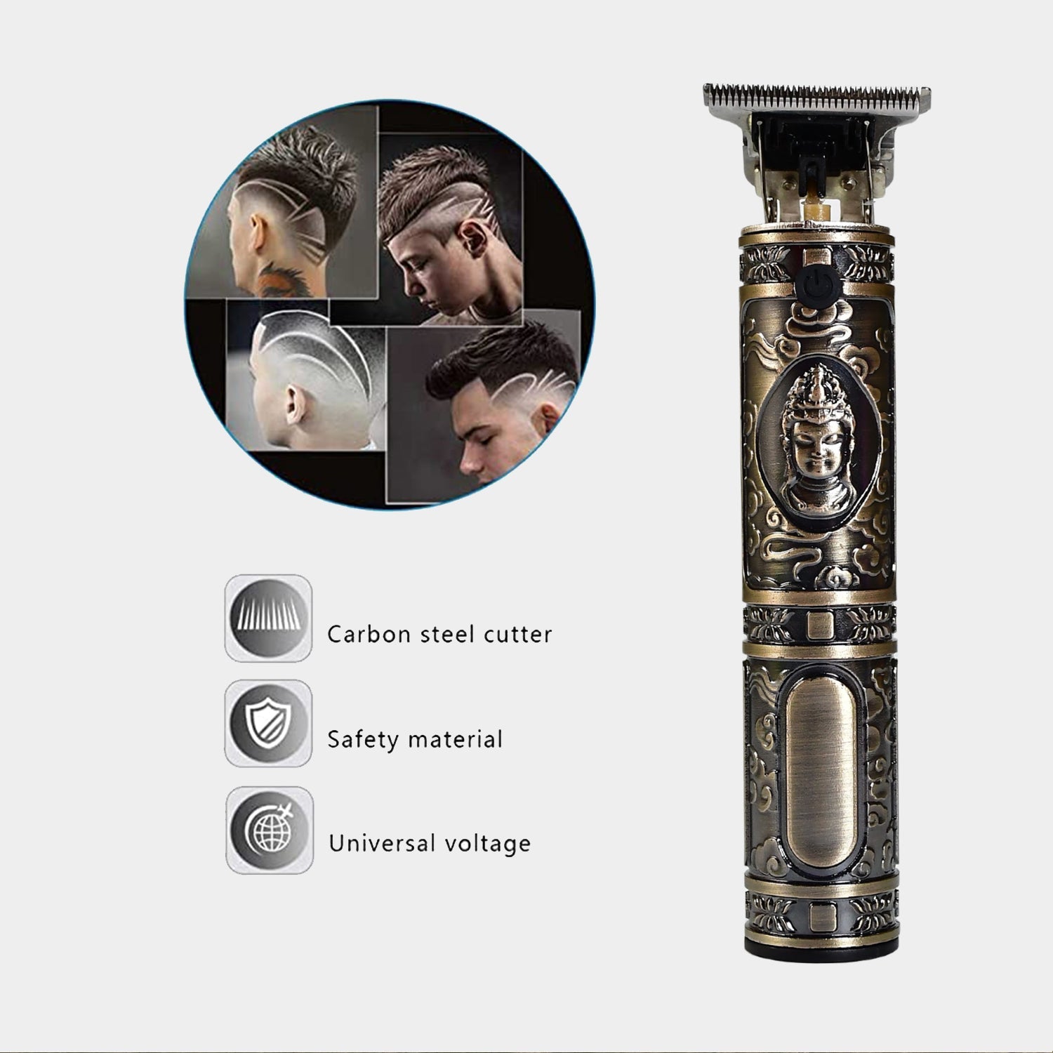 6328 Electric shaving machine dry shaving for men - hair shaving and trimming beard With adjustable blade clipper. DeoDap 6328 Electric shaving machine dry shaving for men - hair shaving and trimming beard With adjustable blade clipper. DeoDap